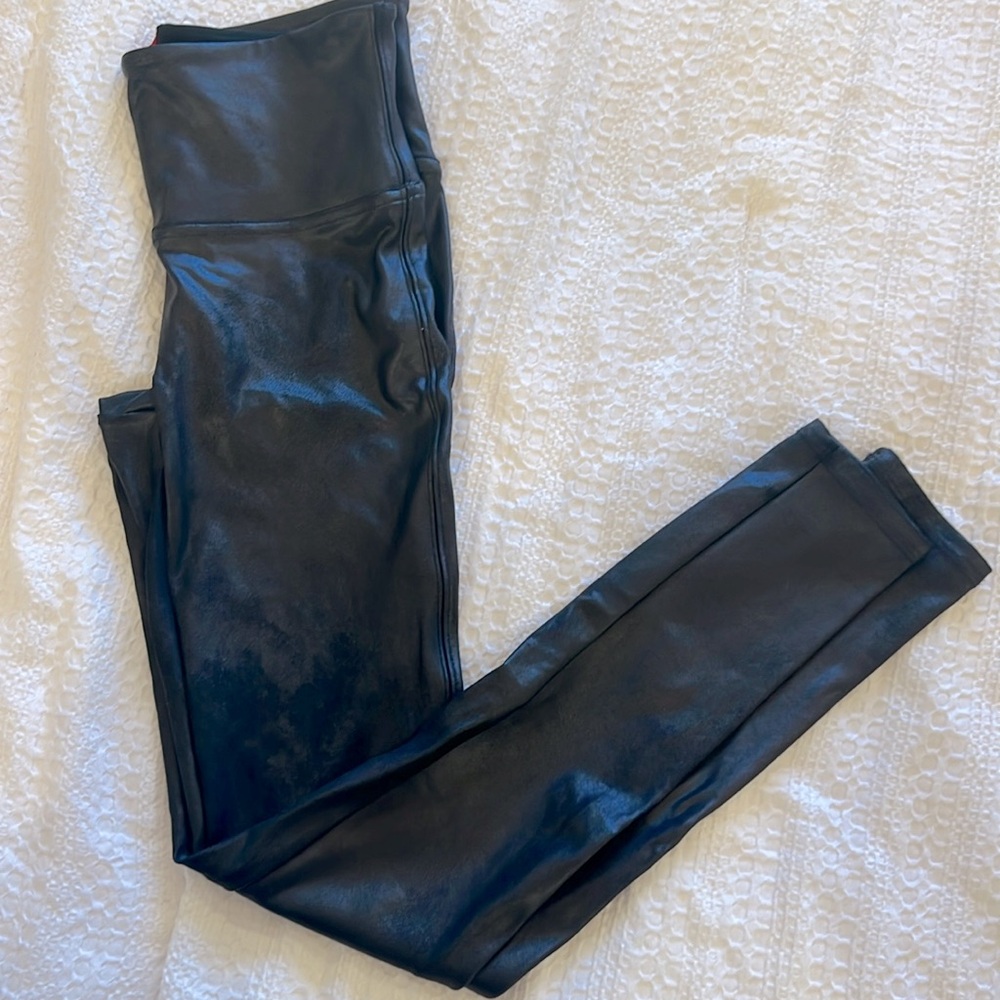SPANX faux leather leggings